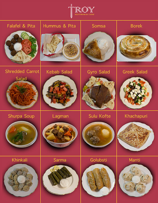 mediterranean menu